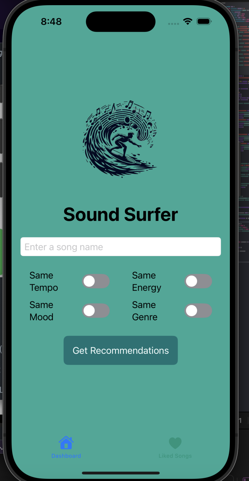 SoundSurfer iOS App